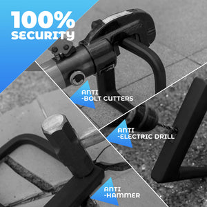 ROCKBROS Wide & Thick Bike U-Lock