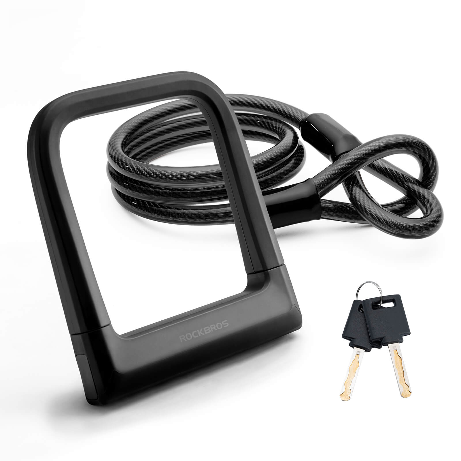 ROCKBROS Wide & Thick Bike U-Lock