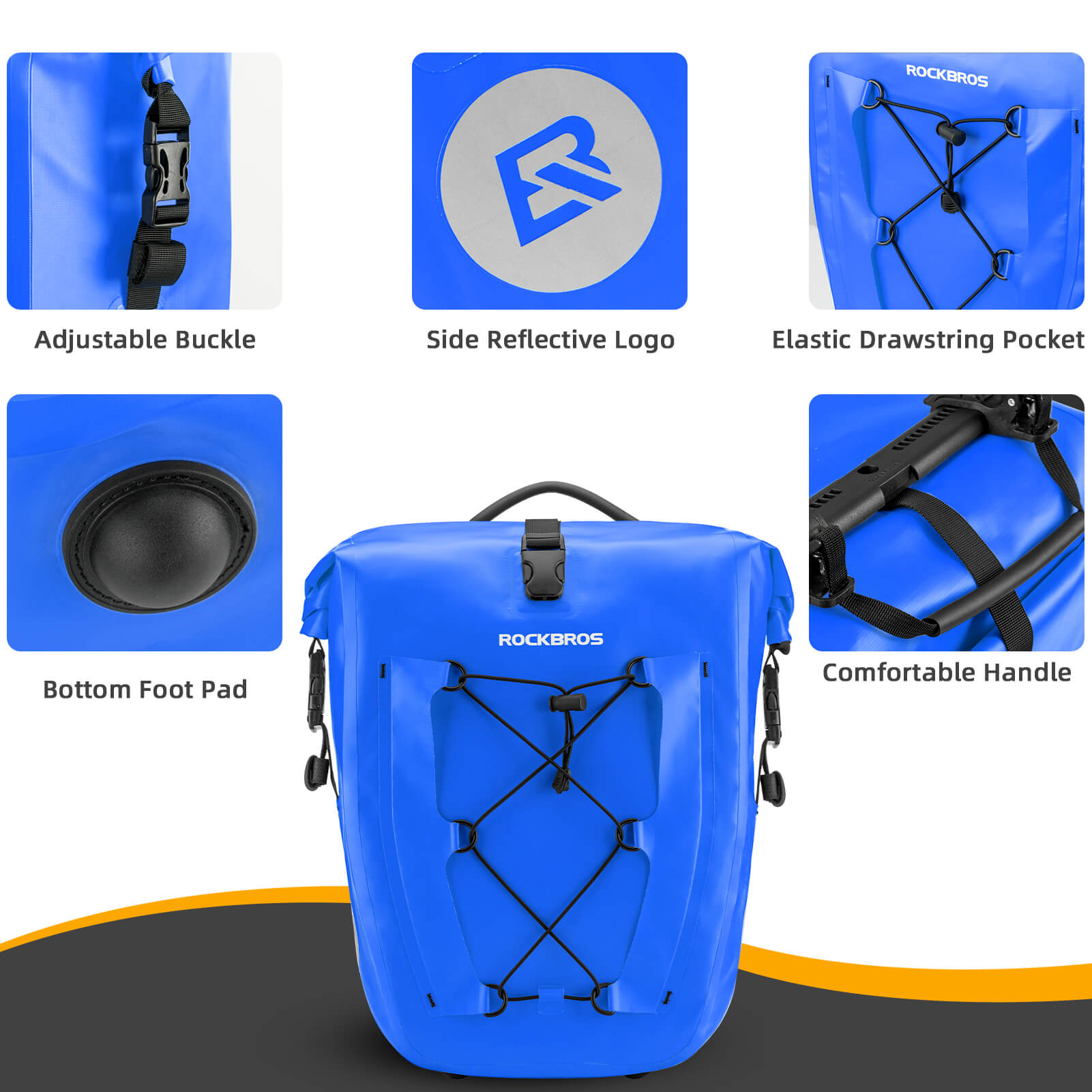 ROCKBROS 32L Waterproof Pannier