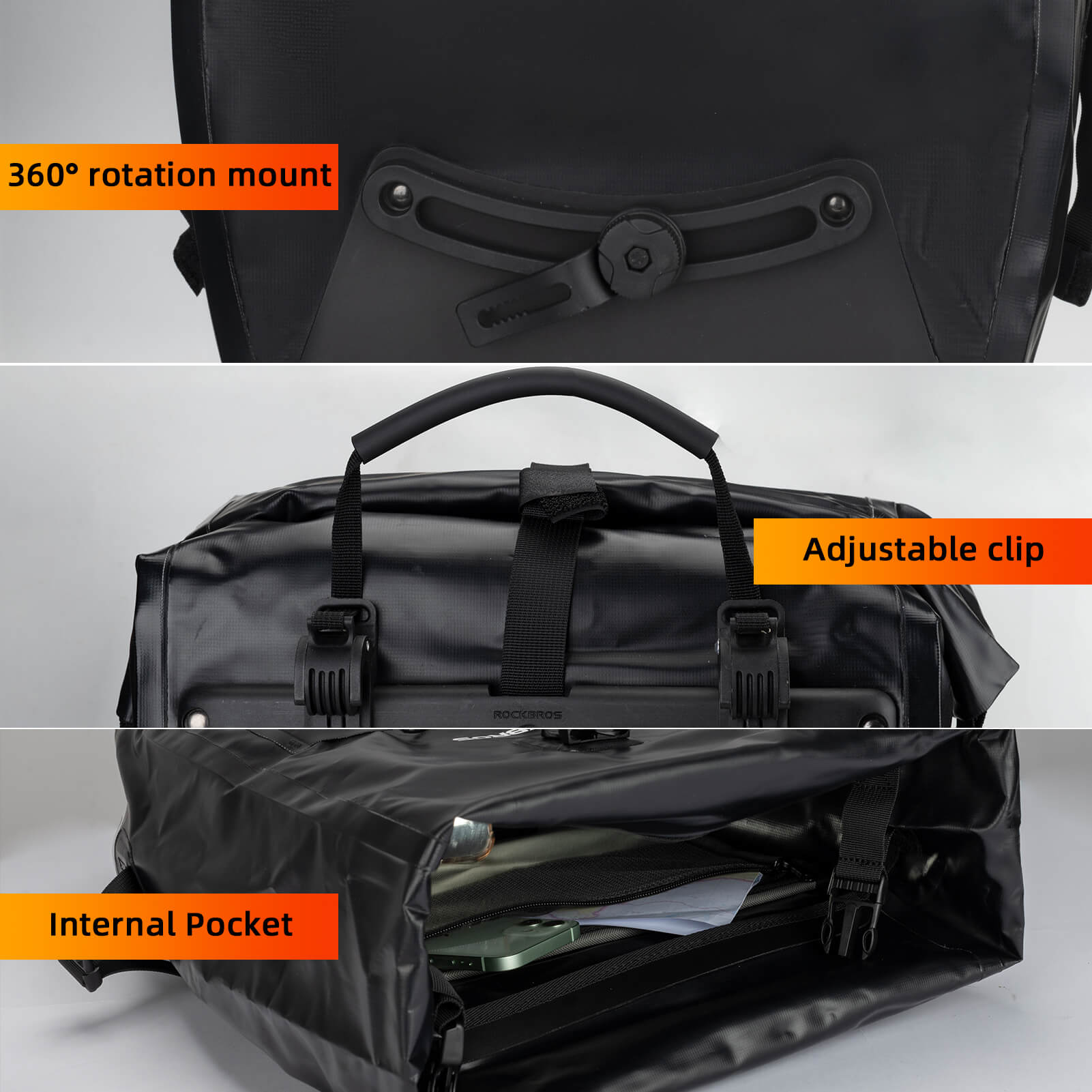 ROCKBROS 32L Waterproof Pannier
